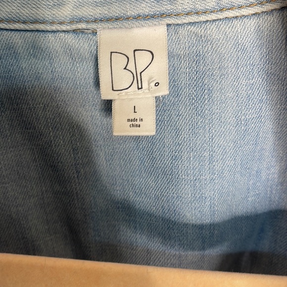 BP ( Nordstrom brand) size large denim jacket. - Picture 3 of 3